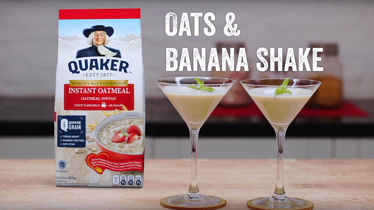 Oats & Banana Shake